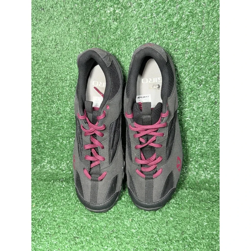 Giro Junction Womens Size 7.5 Black‎ Pink Cycling Shoes Mountain Biking Sneakers